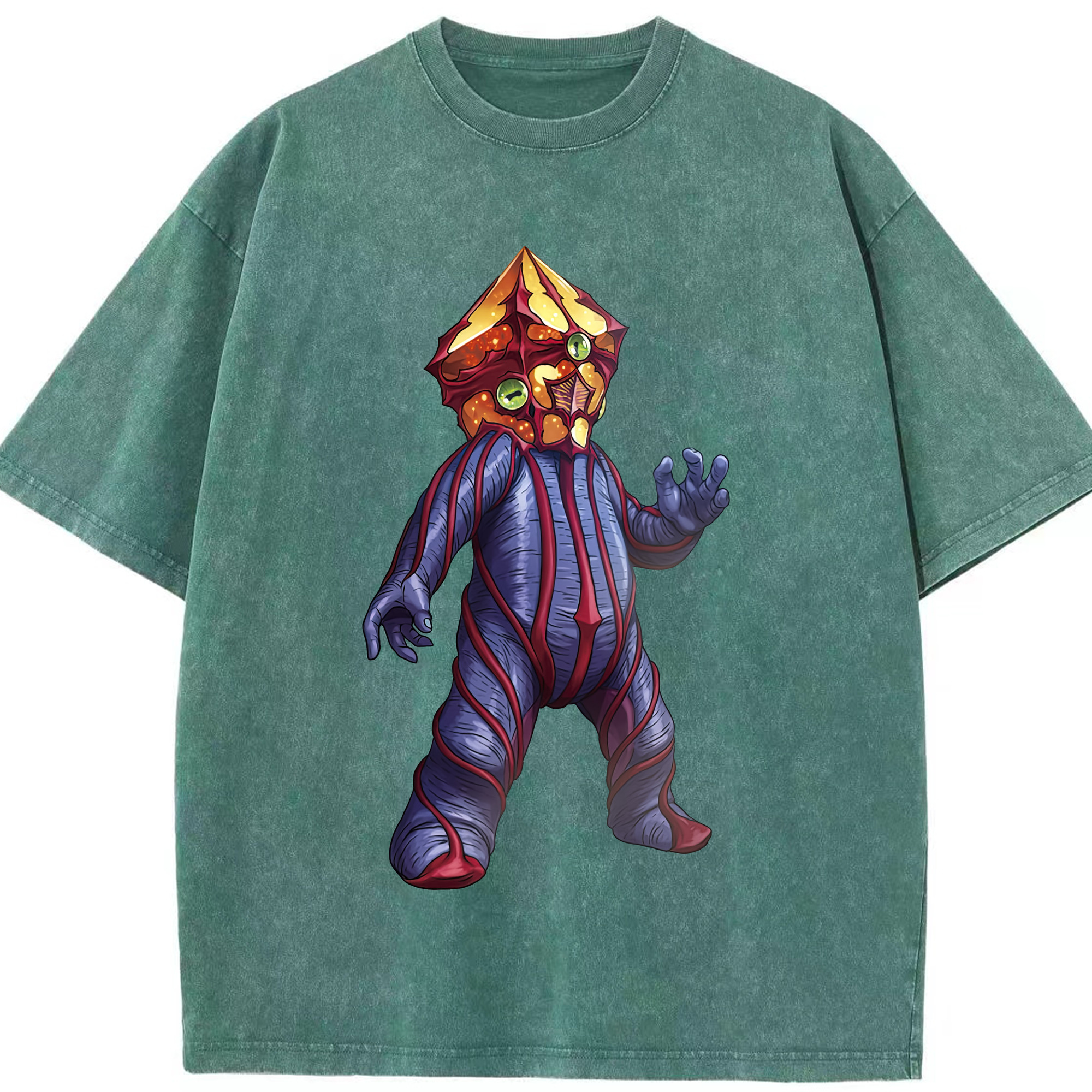 （画像用） ウルトラマン Ultraman 綿100% ヴィンテージ風 半袖Tシャツ（フロントプリント）